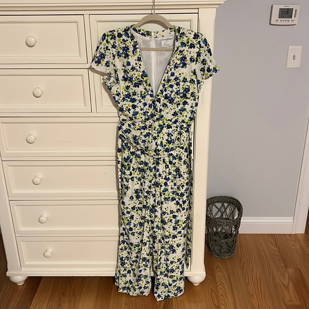 Floral jumpsuit worn once!